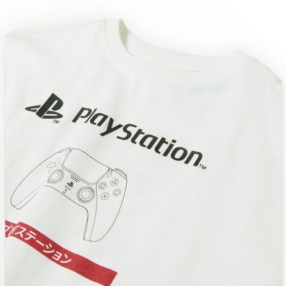 ZARA Kids | White | PLAYSTATION © SONY T-SHIRT - Picture 4 of 6